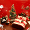 Miniature Dollhouse Christmas Decor Set Tiny Holiday Furniture Tree Decoration 4