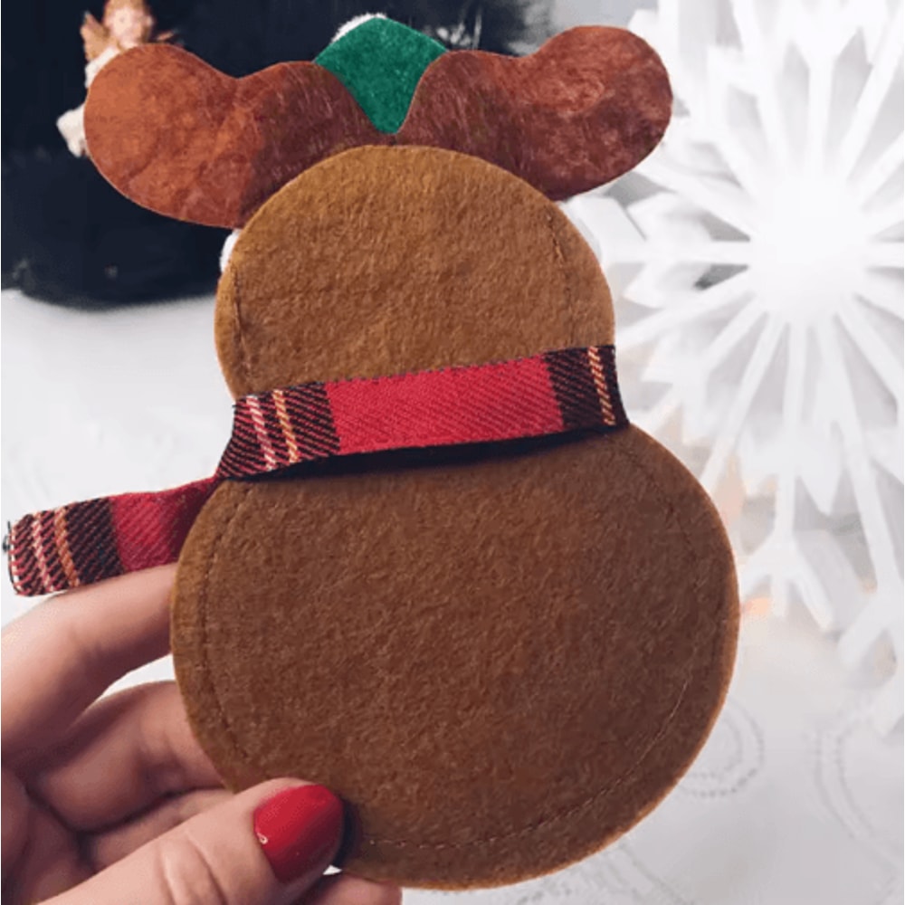 Festive Christmas Cutlery Holders Holiday Tableware Pockets For Christmas Dinner 4