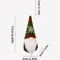 3Piece Christmas Gnome Ornaments Cute Santa Hanging Holiday Decorations 5