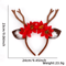 Cute Christmas Antler Headband Reindeer Holiday Hair Accessory For Women 3
