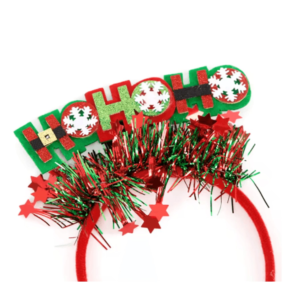 Cute Christmas Antler Headband Reindeer Holiday Hair Accessory For Women 6