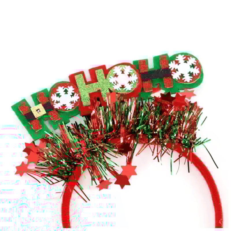 Cute Christmas Antler Headband Reindeer Holiday Hair Accessory For Women 6