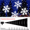 LED Snowflake Projector Light USB Christmas Holiday Projection Lamp 6