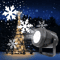LED Snowflake Projector Light USB Christmas Holiday Projection Lamp 7