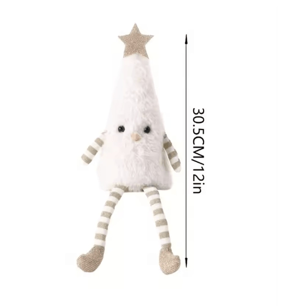 Cute Plush Christmas Tree Doll Festive Holiday Decoration Gift 2