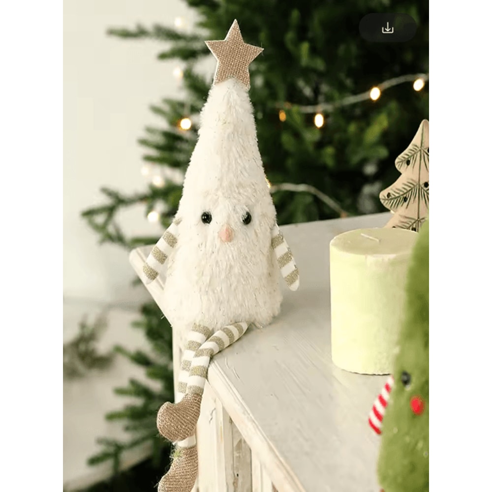 Cute Plush Christmas Tree Doll Festive Holiday Decoration Gift 4