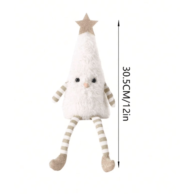 Cute Plush Christmas Tree Doll Festive Holiday Decoration Gift 7