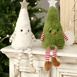 cute plush christmas tree doll festive holiday decoration & gift