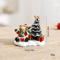Festive Christmas Village Miniature Snowman And Winter House Desktop Decoration 1
