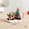 Festive Christmas Village Miniature Snowman And Winter House Desktop Decoration 1