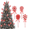 Large Christmas Lollipop Ornament Candy Hanging Decoration For Holiday Displays 8