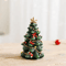 Festive Mini Christmas Tree Resin Ornament ChrHoliday Desktop Decoration 1