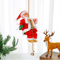 Animated Climbing Santa Decoration Musical Santa Rope Christmas Ornament 6
