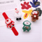 DDJOY Christmas Slap Bracelet Plush Elk And Snowman Kids Holiday Wristband 7