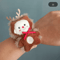 DDJOY Christmas Slap Bracelet Plush Elk And Snowman Kids Holiday Wristband 8