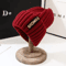 Soft Crochet Knit Beanie Unisex Warm Winter Hat For Men Women 1