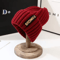 Soft Crochet Knit Beanie Unisex Warm Winter Hat For Men Women 1