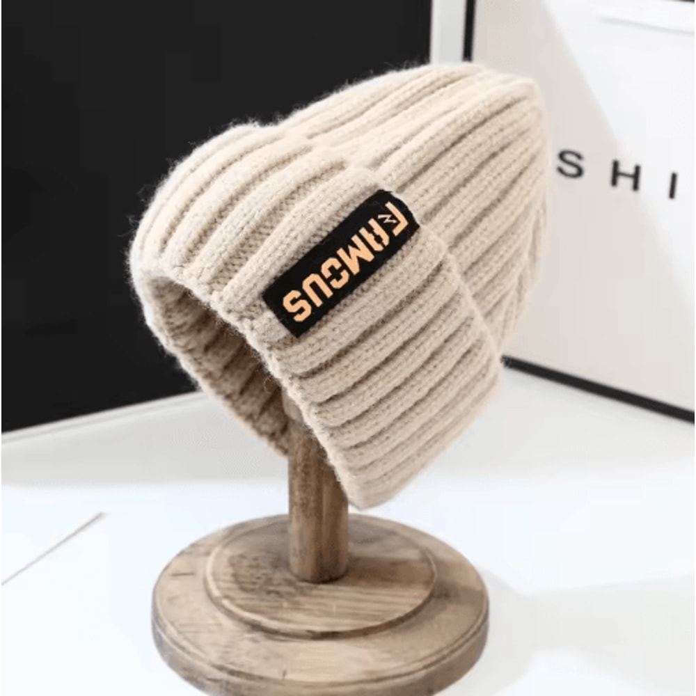 Soft Crochet Knit Beanie Unisex Warm Winter Hat For Men Women 4