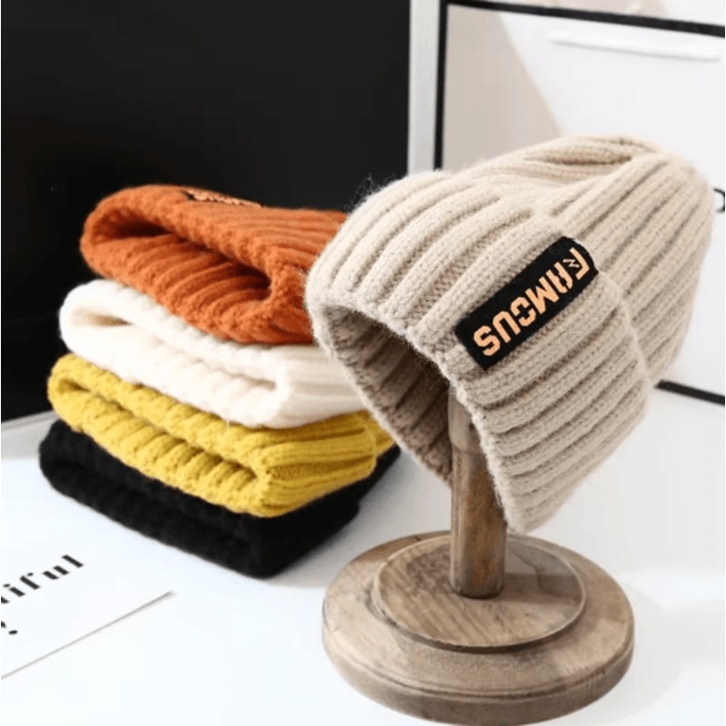 Soft Crochet Knit Beanie Unisex Warm Winter Hat For Men Women 13