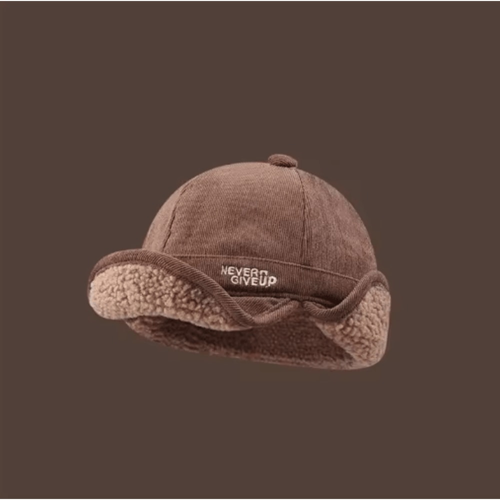 Thick Winter Fleece Beanie Hat With Ear Protection Windproof Outdoor Cap 4