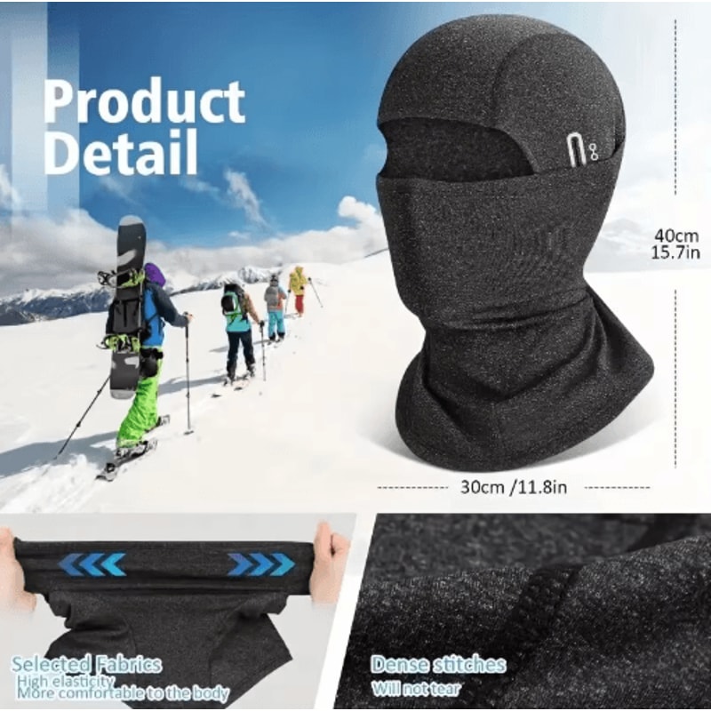 Thermal Winter Balaclava Warm Full Face Mask For Cycling Outdoor Sports 10