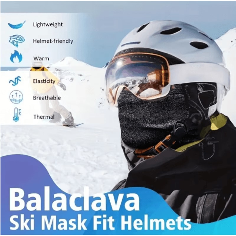 Thermal Winter Balaclava Warm Full Face Mask For Cycling Outdoor Sports 13