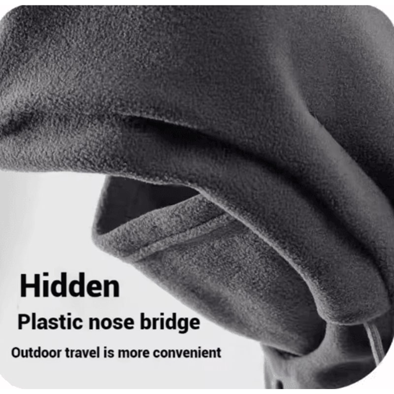 Warm 3in1 Winter Balaclava Hat With Mask And Neck Warmer For Cold Weather 10