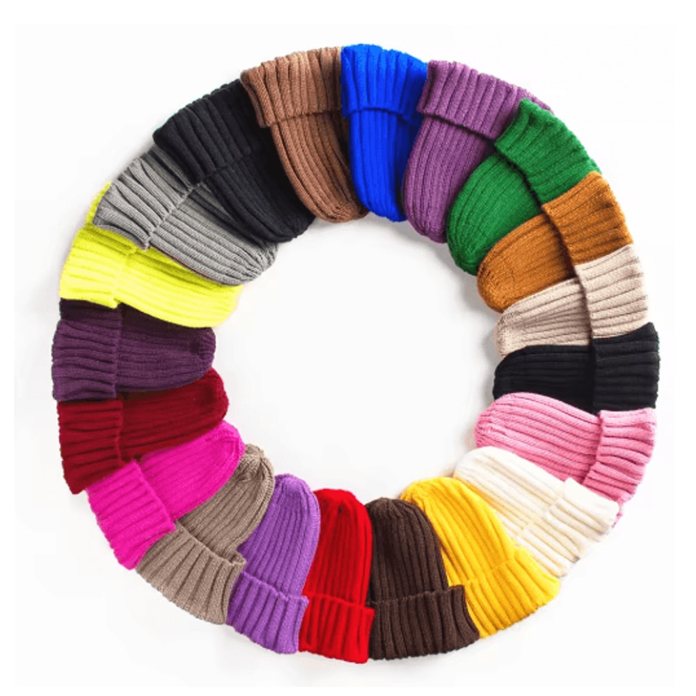 Classic Knitted Winter Hat Warm Wool Beanie With Ear Protection 0