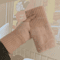 CozyLuxe Fingerless Winter Gloves Soft Plush Knitted Gloves For Women 3