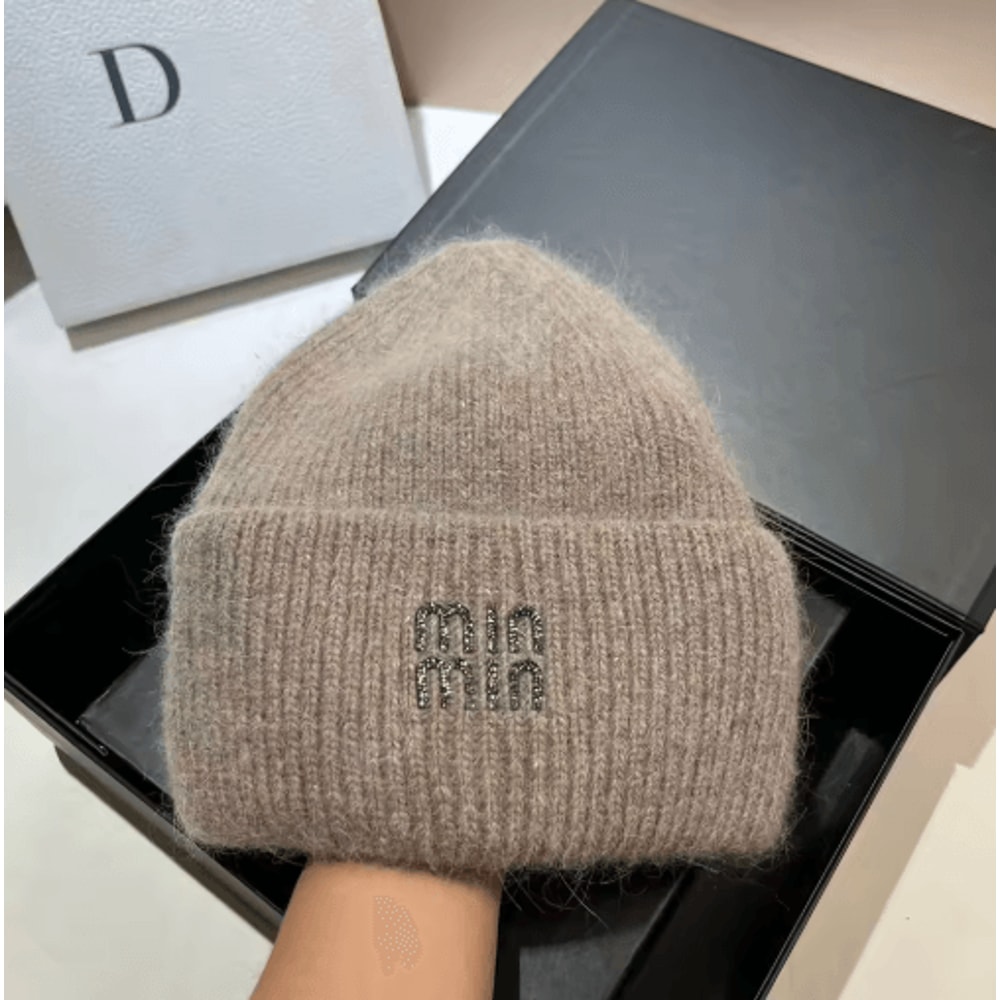 CozyRoll Korean Winter Knit Hat Thick Plush Knitted Beanie With DoubleRolled Edge 11