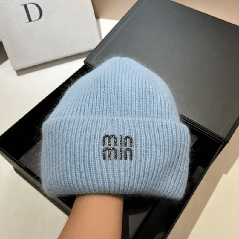 CozyRoll Korean Winter Knit Hat Thick Plush Knitted Beanie With DoubleRolled Edge 15