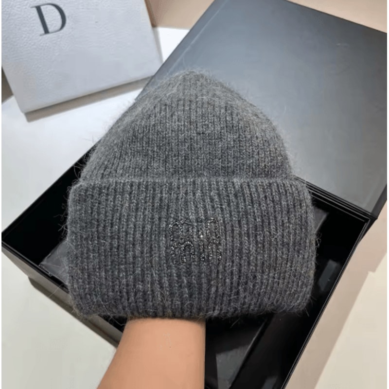 CozyRoll Korean Winter Knit Hat Thick Plush Knitted Beanie With DoubleRolled Edge 19
