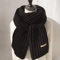 CozyCable Cashmere Knit Scarf Chunky Winter Wrap Scarf For Women Men 4