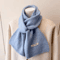 LuxeKnit Korean Winter Scarf Soft Knitted Shawl Scarf For Women 4