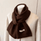 LuxeKnit Korean Winter Scarf Soft Knitted Shawl Scarf For Women 9