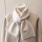 LuxeKnit Korean Winter Scarf Soft Knitted Shawl Scarf For Women 12