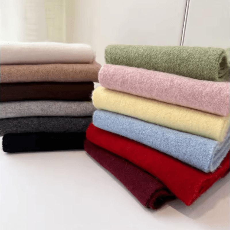 LuxeKnit Korean Winter Scarf Soft Knitted Shawl Scarf For Women 13