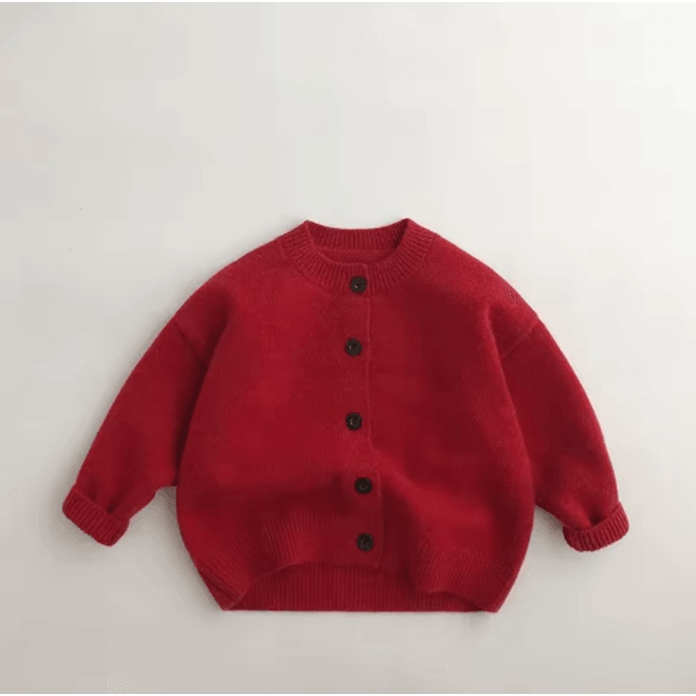 FestiveKnit Kids Christmas Cardigan Cozy Kids Knit Sweater Winter Jacket 1