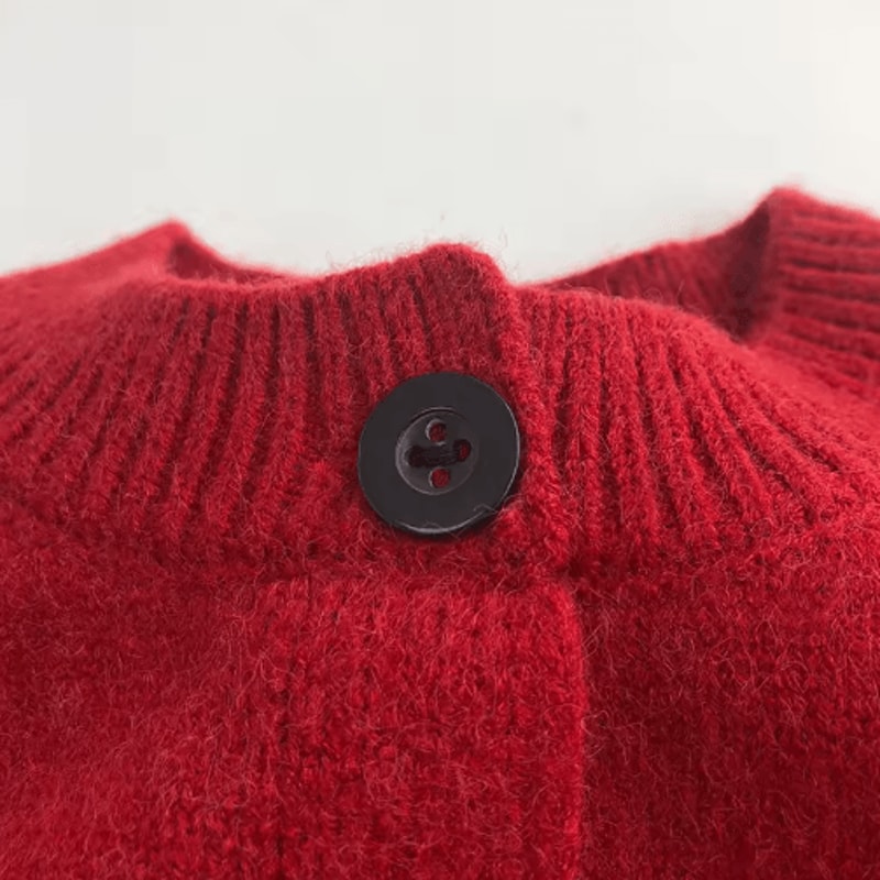 FestiveKnit Kids Christmas Cardigan Cozy Kids Knit Sweater Winter Jacket 4