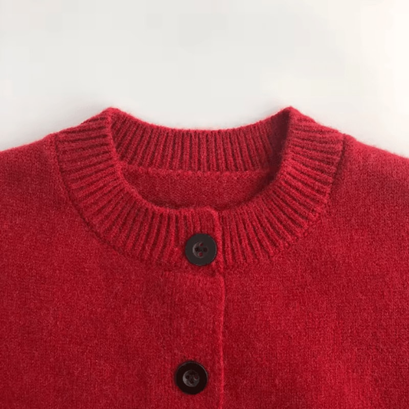 FestiveKnit Kids Christmas Cardigan Cozy Kids Knit Sweater Winter Jacket 6