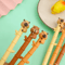 CapiCute Capybara Gel Pen Set 3PCS Cute Cartoon Gel Pens Bamboo Style 1