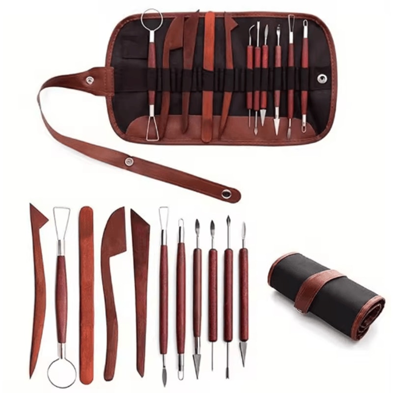 ProCraft Clay Sculpting Tool Set Complete Pottery Tools Kit For Polymer Clay Ceramics 1