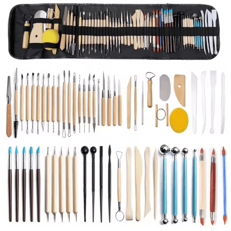 ProCraft Clay Sculpting Tool Set Complete Pottery Tools Kit For Polymer Clay Ceramics 0
