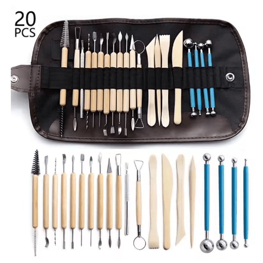 ProCraft Clay Sculpting Tool Set Complete Pottery Tools Kit For Polymer Clay Ceramics 3