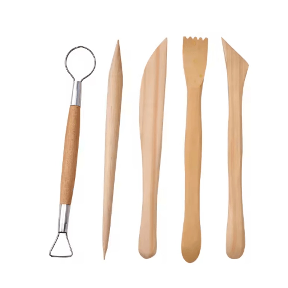 ProCraft Clay Sculpting Tool Set Complete Pottery Tools Kit For Polymer Clay Ceramics 6