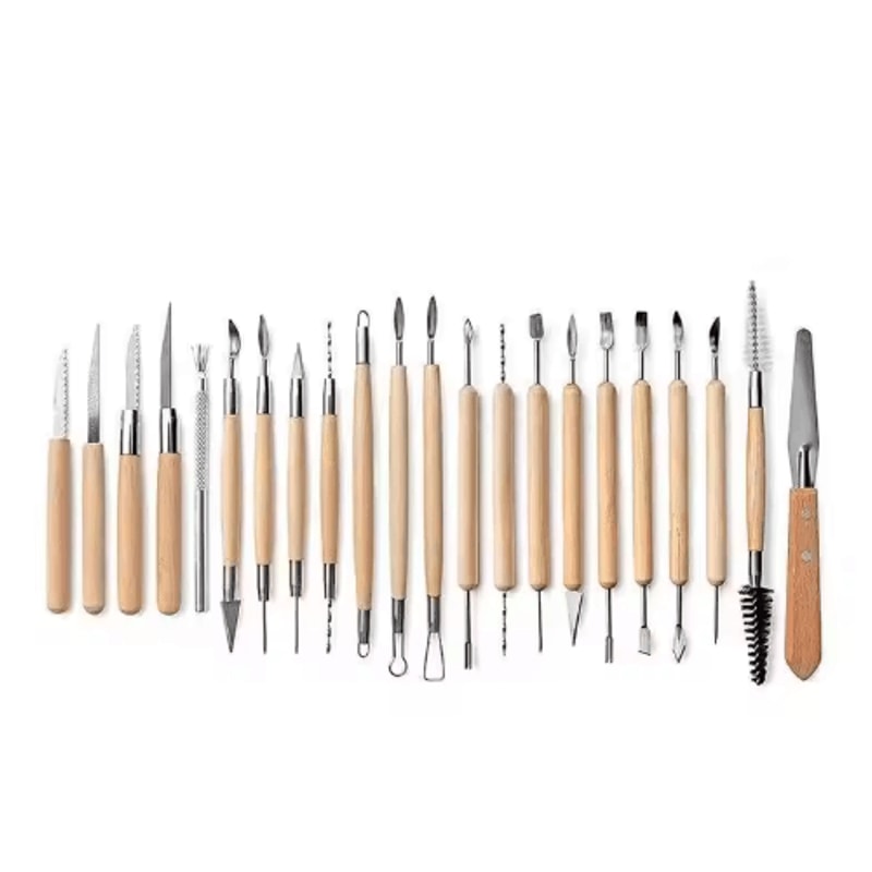 ProCraft Clay Sculpting Tool Set Complete Pottery Tools Kit For Polymer Clay Ceramics 8