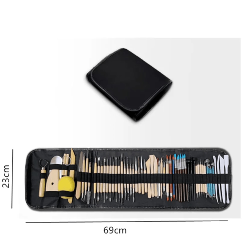 ProCraft Clay Sculpting Tool Set Complete Pottery Tools Kit For Polymer Clay Ceramics 9