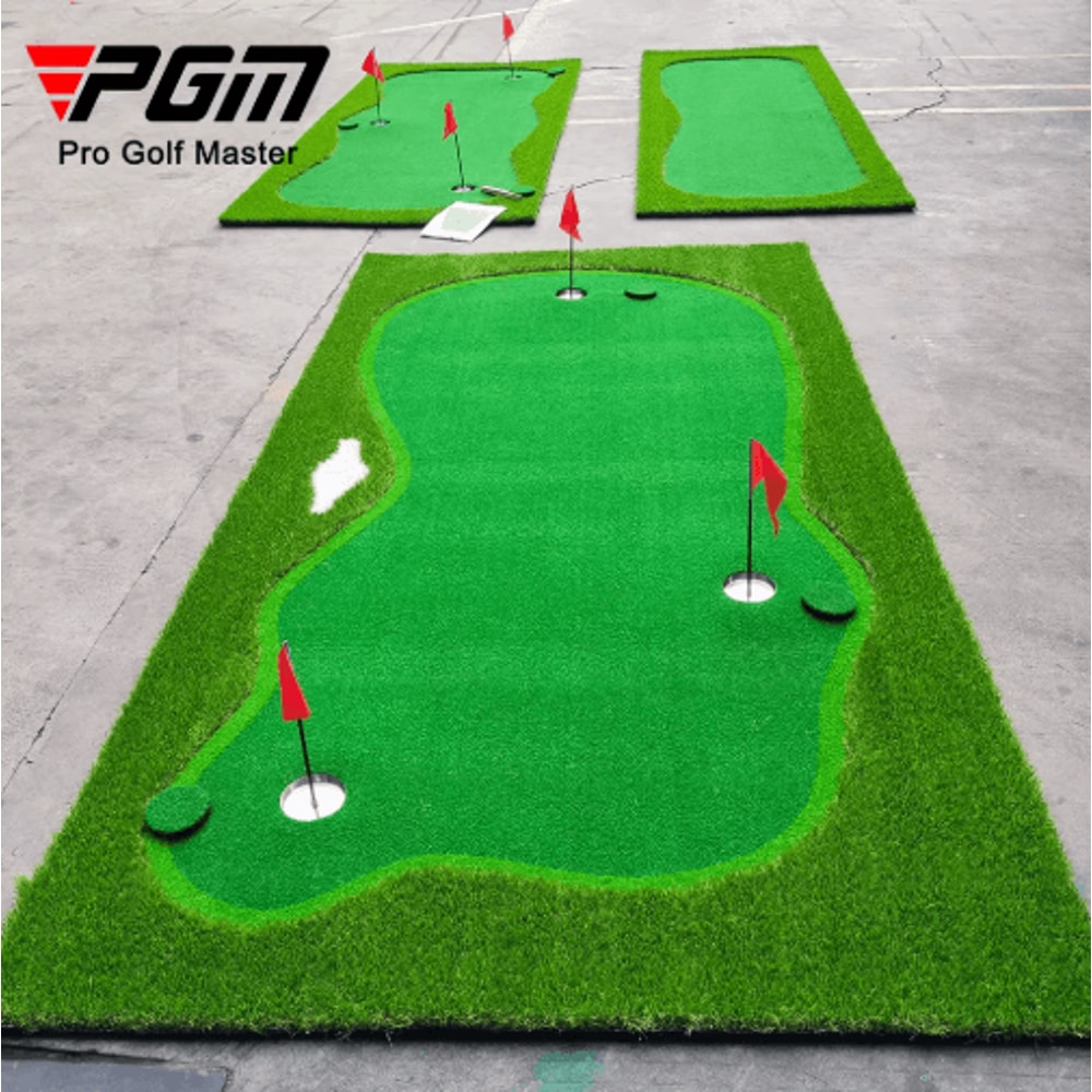 PGM ProGreen Golf Putting Mat Large Indoor Putting Green 100by300cm Training Mat 4