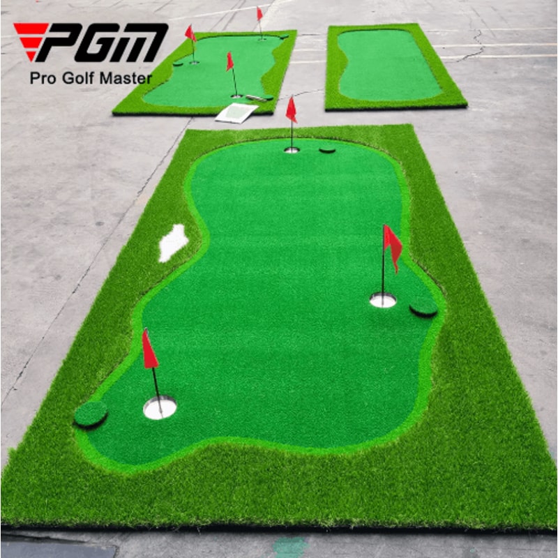 PGM ProGreen Golf Putting Mat Large Indoor Putting Green 100by300cm Training Mat 4