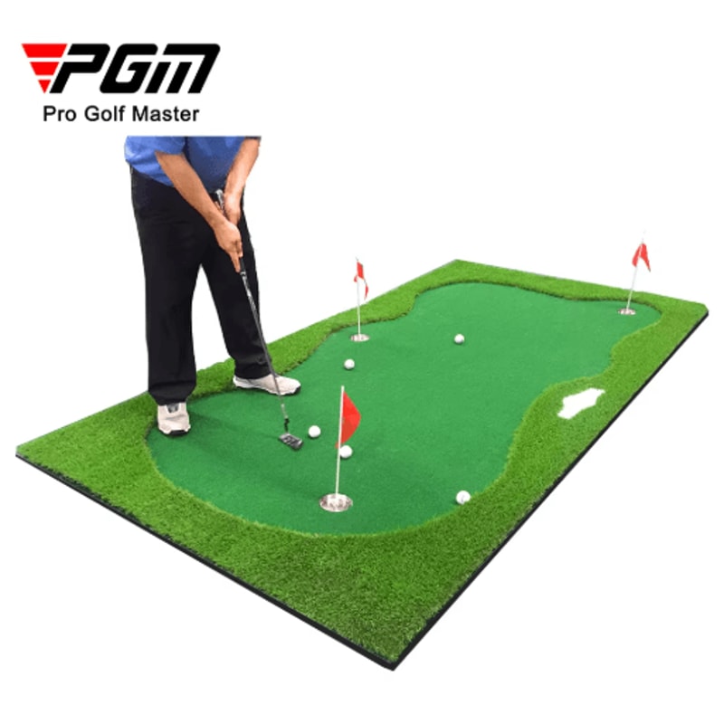 PGM ProGreen Golf Putting Mat Large Indoor Putting Green 100by300cm Training Mat 6
